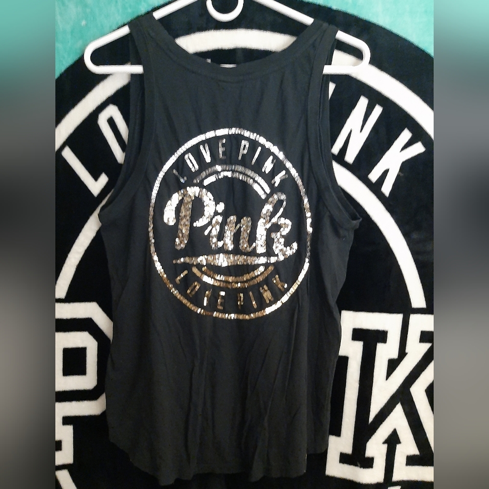 Vs Pink Bling Tank Top Lot